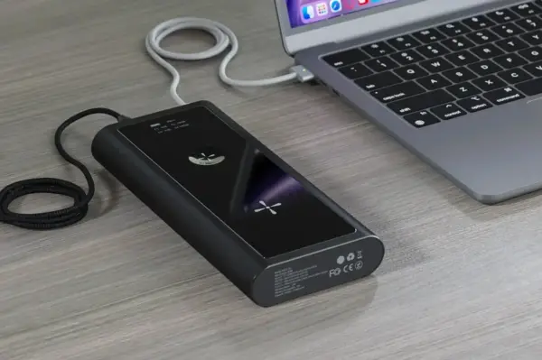 پاور بانک تبلیغاتی - graphene power bank charges your phone and laptop in a flash hero e1688814058736